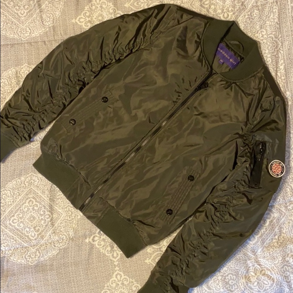 Olive green jacket